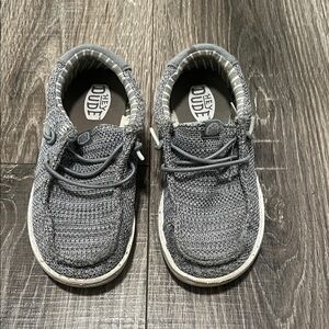 Hey Dude Kids Charcoal Moccasins